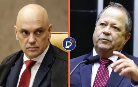 Ministro Alexandre de Moraes e Domingos Braz&atilde;o. 