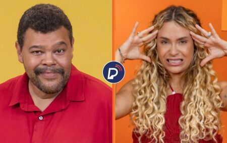 Babu Santana e Sarah Andrade.