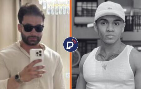 Autor do crime e cabeleireiro que foi assassinado a facadas.