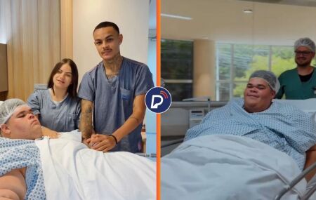 Gord&atilde;o da XJ passa por cirurgia na ves&iacute;cula durante processo de emagrecimento