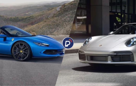 Ferrari 296 e Porshe 911, &iacute;cones.