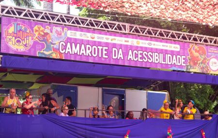 Camarote de Acessibilidade. 