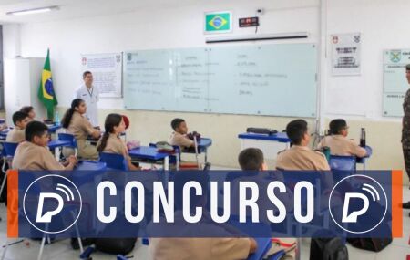 Concurso para professores ex&eacute;rcito. 