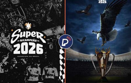 Corinthians &eacute; campe&atilde;o da Supercopa do Brasil em cima do Flamengo.