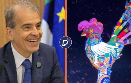 Deputado Coronel Feitosa e Galo da Madrugada.