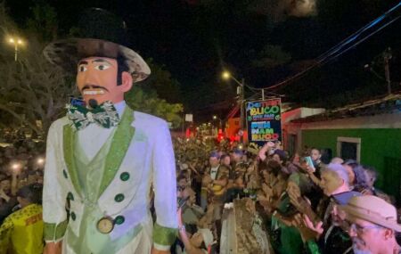 Desfile do Homem da Meia-Noite, em Olinda.