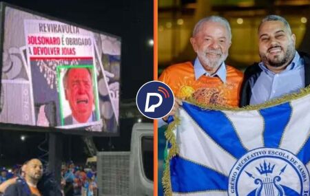 Escola de samba &eacute; criticada por provocar Bolsonaro.