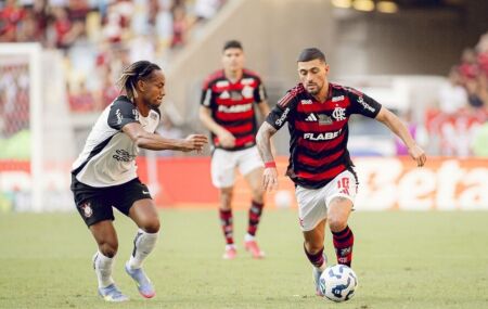 Flamengo x Corinthians.