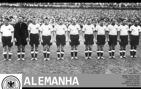Alemanha Campe&atilde; do mundo em 1954. 