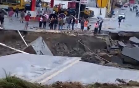 Pernambuco: chuva destr&oacute;i estrada de acesso a cidade de Jacuti e popula&ccedil;&atilde;o fica ilhada