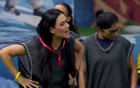 Jordana &eacute; o monstro da semana.