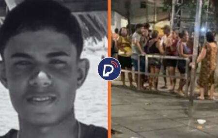 Matheus, jovem que foi assassinado e Academia da Cidade, no Alto Jos&eacute; do Pinho.