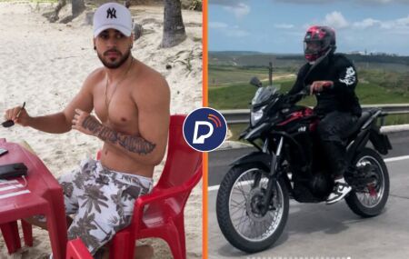 Kevin Saymon, de 26 anos, foi a v&iacute;tima fatal de acidente de moto no Cabo de Santo Agostinho.