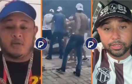 L&iacute;deres de torcidas organizadas e confronto entre torcedores.