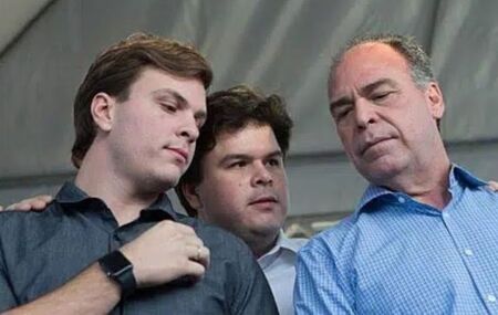 Miguel Coelho, Fernando Filho e Fernando Bezerra Coelho.