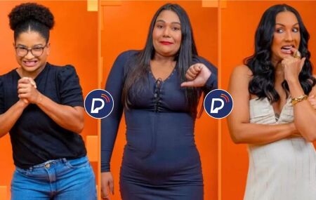 Milena, Chaiany e Maxiane.