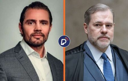 Ministro Dias Toffoli, do STF e Daniel Vorcaro.