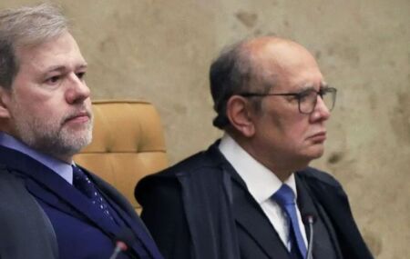 Ministros do STF, Dias Toffoli e Gilmar Mendes.