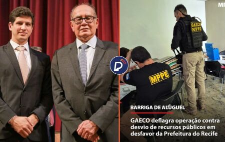 Prefeito do Recife, Jo&atilde;o Campos, ministro do STF, Gilmar Mendes e MPPE