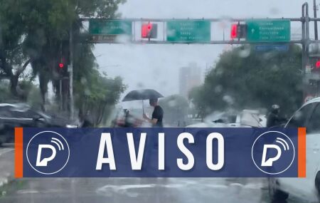 Apac faz aviso de chuva em regi&otilde;es de Pernambuco