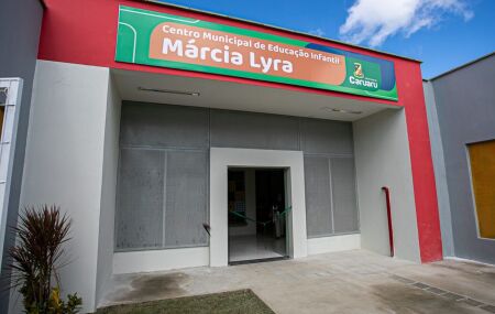 Nova creche em Caruaru. 