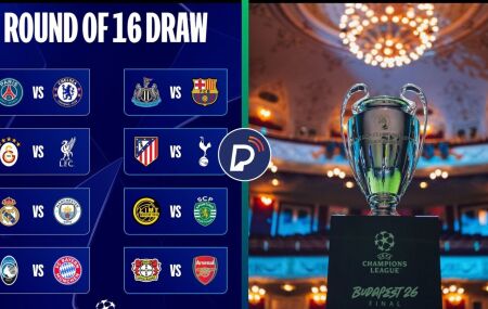 Oitavas de finais da UEFA Champions League.