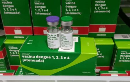 Vacina desenvolvida pelo Butantan.