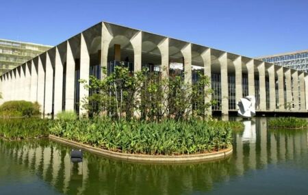 Palacio Itamarty em Bras&iacute;lia-DF.