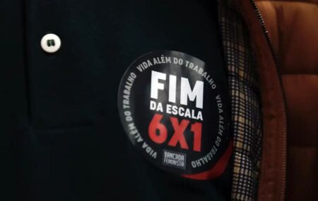 Protesto contra a escala 6x1.