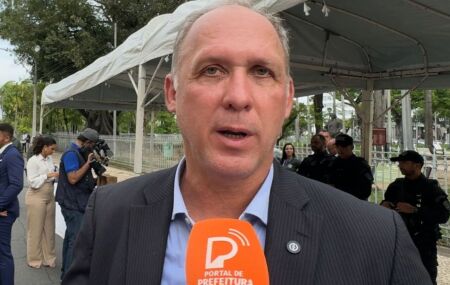 Secret&aacute;rio de Seguran&ccedil;a de Defesa Social, Alessandro Carvalho.