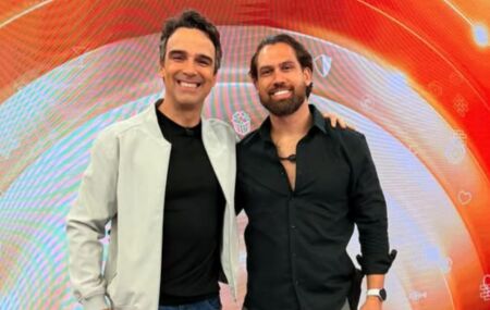 Tadeu Schmidt e Brigido. 