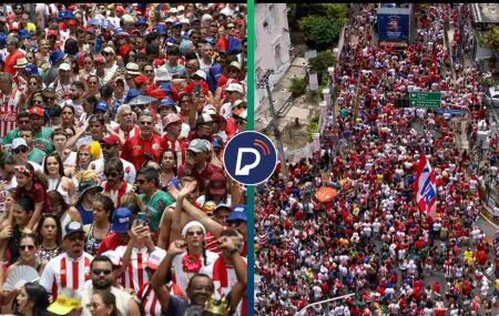 Timbu Coroado enche &agrave;s ruas do Recife.