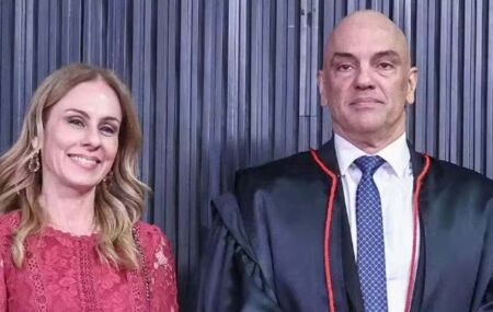 Viviane Barci de Moraes e Alexandre de Moraes.
