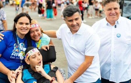 Michele Collins, Eduardo sa Fonte e Pastor Cleyton Collins 