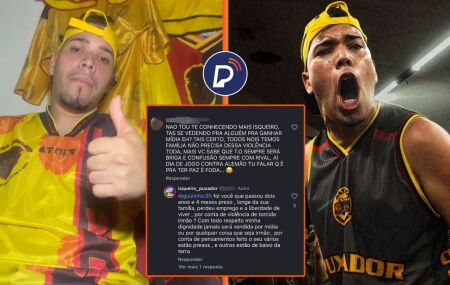 Ex puxador da Jovem do Sport pede paz antes de cl&aacute;ssico contra o N&aacute;utico e d&aacute; serm&atilde;o em internauta.