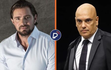 Vorcaro trocou mensagens com Alexandre de Moraes no dia em que foi preso.