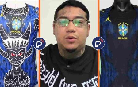 Influenciador repercute nova camisa da Sele&ccedil;&atilde;o Brasileira em meio a pol&ecirc;mica nas redes.