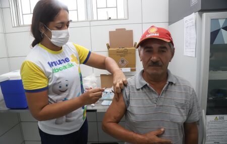 Campanha de vacina&ccedil;&atilde;o contra a influenza em Pernambuco 