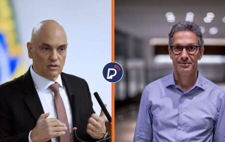 Alexandre de Moraes e Romeu Zema.