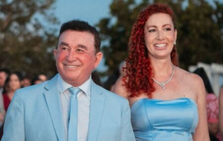 Cantor Amado Batista e filha Lorena Alves, que faleceu na sexta, 13 de mar&ccedil;o.