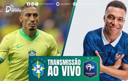 Brasil x Fran&ccedil;a ter&aacute; transmiss&atilde;o e cobertura do Portal de Prefeitura.