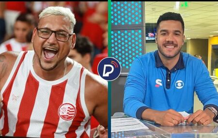 Denis Medeiros vira alvo de cr&iacute;ticas de influencer e torcida do N&aacute;utico.