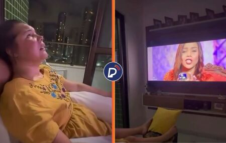 Amanda Wanessa reaparece ouvindo seu pr&oacute;prio louvor durante processo de recupera&ccedil;&atilde;o