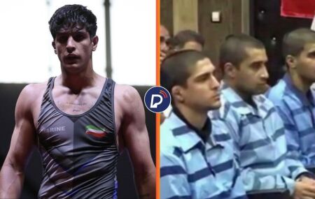 Atleta da sele&ccedil;&atilde;o iraniana de luta livre &eacute; enforcado ap&oacute;s protestar contra atual governo