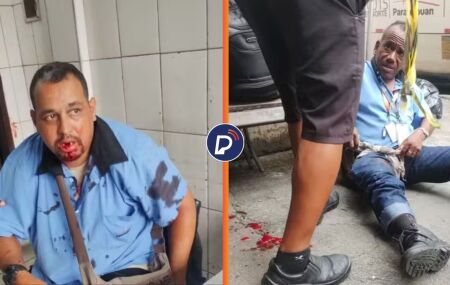 Explos&atilde;o de granada caseira em ponto de &ocirc;nibus deixa oito pessoas feridas 