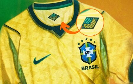 Nova camisa da Sele&ccedil;&atilde;o recebe cr&iacute;ticas nas redes ap&oacute;s subistituir o nome "Brasil" por "Brasa"