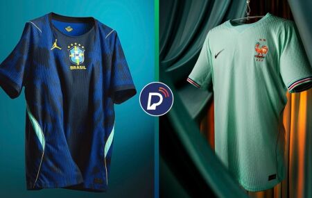 Brasil x Fran&ccedil;a: sele&ccedil;&otilde;es invertem cores de camisas para amistoso desta quinta (26); saiba motivo