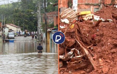 Alagamentos e deslizamentos provocados pelas fortes chuvas em Minas Gerais.