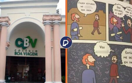 Col&eacute;gio Boa Viagem indica livro com sexo para alunos.