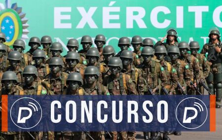 Concurso do Ex&eacute;rcito. 